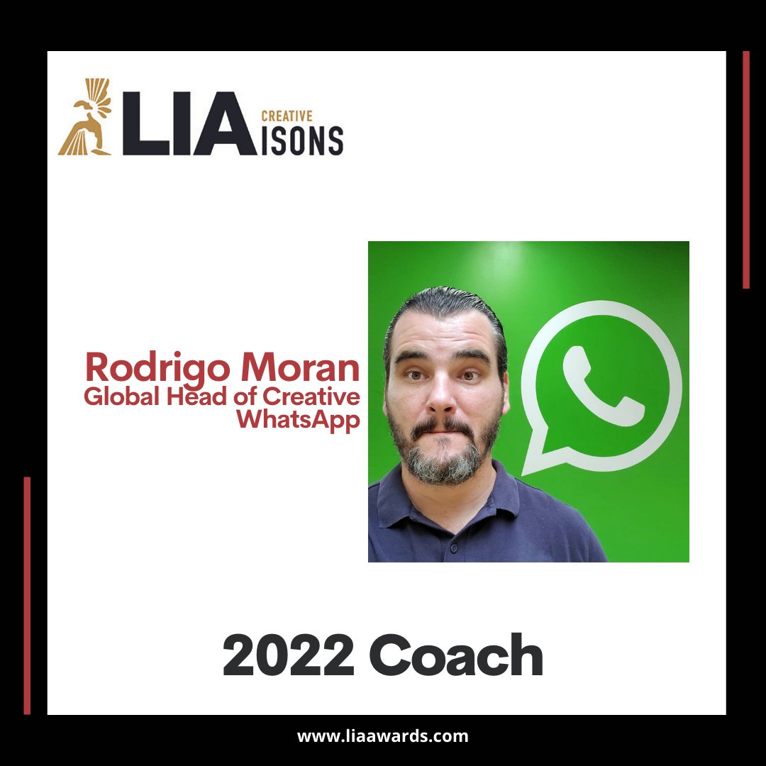 Nothing pleases me more than coaching new amazing talent who will replace me one day. <a href="/LIAawards/">LIA Awards</a>