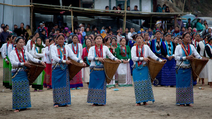 TribalAffairsIn's tweet photo. Test your knowledge with our Famous Tribal Quiz!🚨
Boori-Boot Yullo is a festival celebrated by which of the following tribe of Arunachal Pradesh? 

(a) Lotha Tribe
(b) Angami Tribe
(c) Nyishi Tribe
(d) Sumi Tribe https://t.co/Ks6PE9BBK0