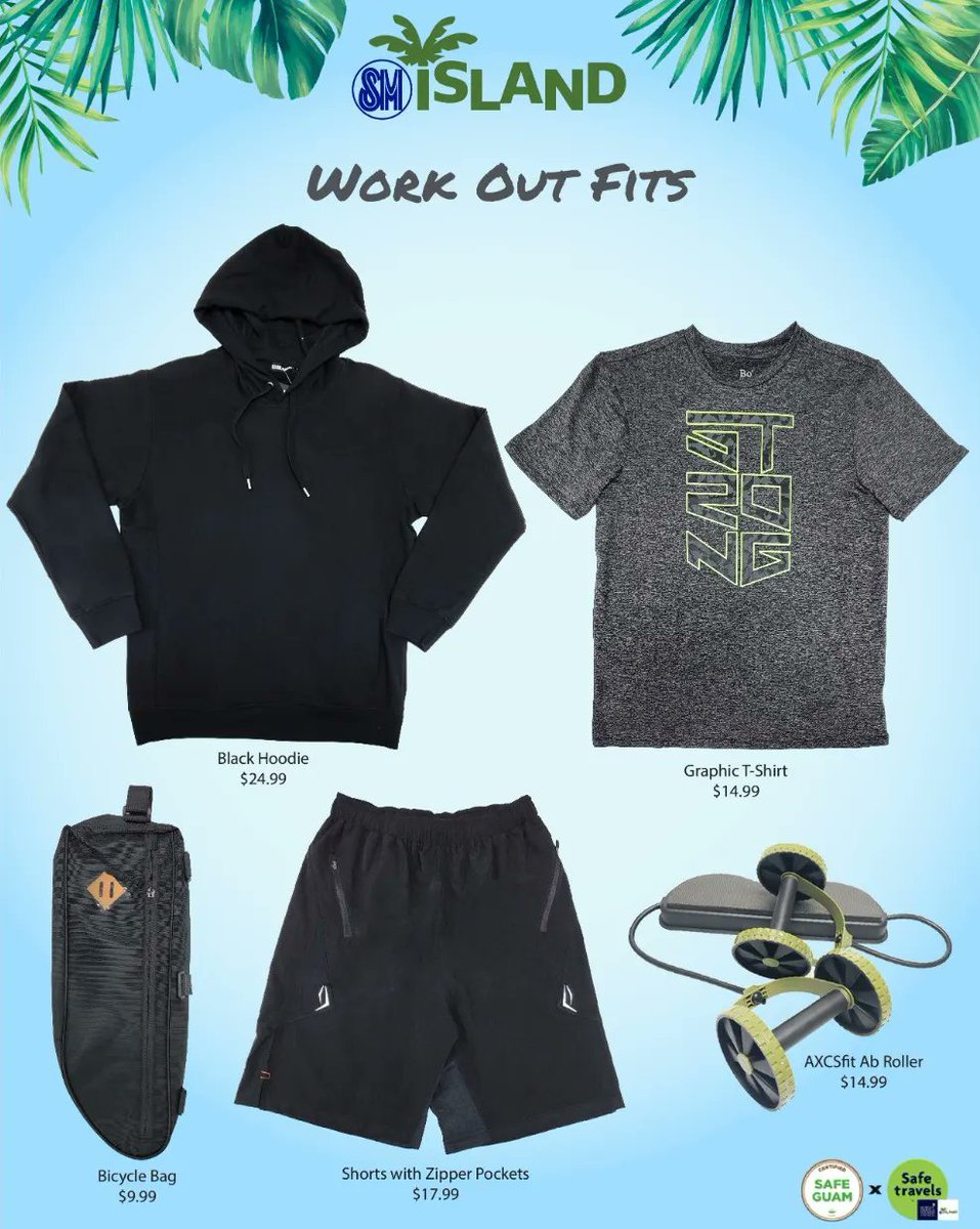smislandguam's tweet photo. Hada Adai &amp; Happy Tuesday SM Islanders! 

Visit the men's section today in #SMIsland store to see more of these casual styles, fitness essentials &amp; beach must haves! 
#mensfashion #menswear #mensaccessories #mensfootwear #smislandstore #GuamUSA https://t.co/9Otn6Su5gy