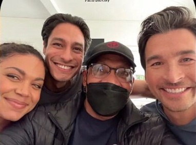 My favorite people ❤️❤️  <a href="/FireFighterVic/">Victoria Hughes Ruiz</a> <a href="/frecklesfires/">Travis Montgomery</a> <a href="/raisedbyahero/">Andy Herrera</a>