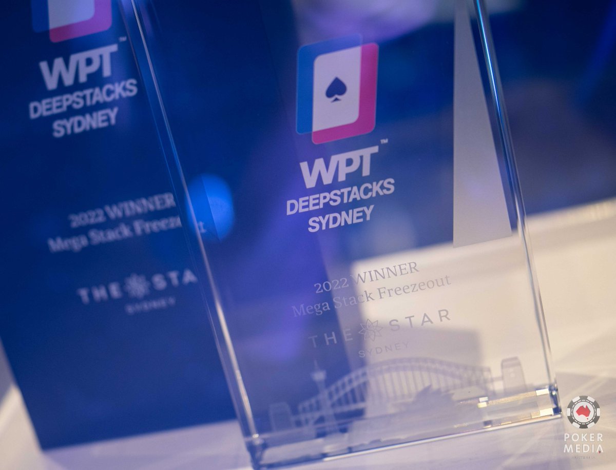 StarPokerSydney's tweet photo. Yesterday's #WPTDeepStacks 2022 Mega Stack Freezeout had 413 runners! Congratulations to Brendon Rubie, who took out first prize of $33,805 and the trophy!
Guests must be 18 years or over to enter the casino
Help is close at hand. GambleAware
https://t.co/0x6BaDh5Zs
1800 858 858 https://t.co/6y0wuLGfMb