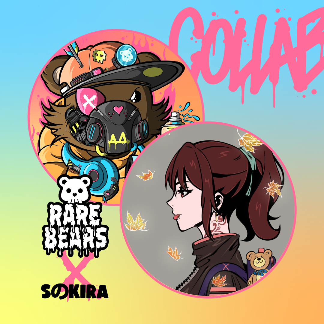 Rare Bears vs Mare Bears (@bearsrare) on Twitter photo 🐻 RARE BEARS X SのKIRA 💮
🎉 We're giving away 1 FREE <a href="/BearsRare/">Rare Bears vs Mare Bears</a> NFT and 1 FREE <a href="/Sekira_NFT/">SのKIRA</a>
To Enter:
1) Follow <a href="/BearsRare/">Rare Bears vs Mare Bears</a> & <a href="/Sekira_NFT/">SのKIRA</a>
2) Join discord.gg/rarebears & discord.gg/sekiraoffical
3) Like & RT✅
4) Tag 3 friends🎎
Ends in 24H! ⏰ 🐻 RARE BEARS X SのKIRA 💮
🎉 We're giving away 1 FREE <a href="/BearsRare/">Rare Bears vs Mare Bears</a> NFT and 1 FREE <a href="/Sekira_NFT/">SのKIRA</a>
To Enter:
1) Follow <a href="/BearsRare/">Rare Bears vs Mare Bears</a> & <a href="/Sekira_NFT/">SのKIRA</a>
2) Join discord.gg/rarebears & discord.gg/sekiraoffical
3) Like & RT✅
4) Tag 3 friends🎎
Ends in 24H! ⏰
