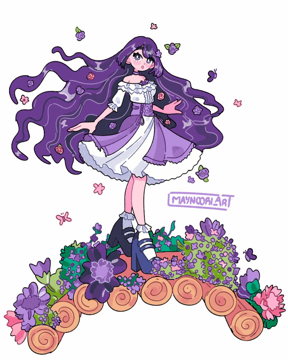 MaynooriArt's tweet photo. FLOWER BRIDGE 🌸🌸🌸
#anime
#エチイ #디지털아트 #デジタルアート
#アニメ #カワイイ #kawaii #Chibi
#illustration #artist #digitalart #dridge #animegirl #Flowers #Purple https://t.co/Jy7i8q30FZ