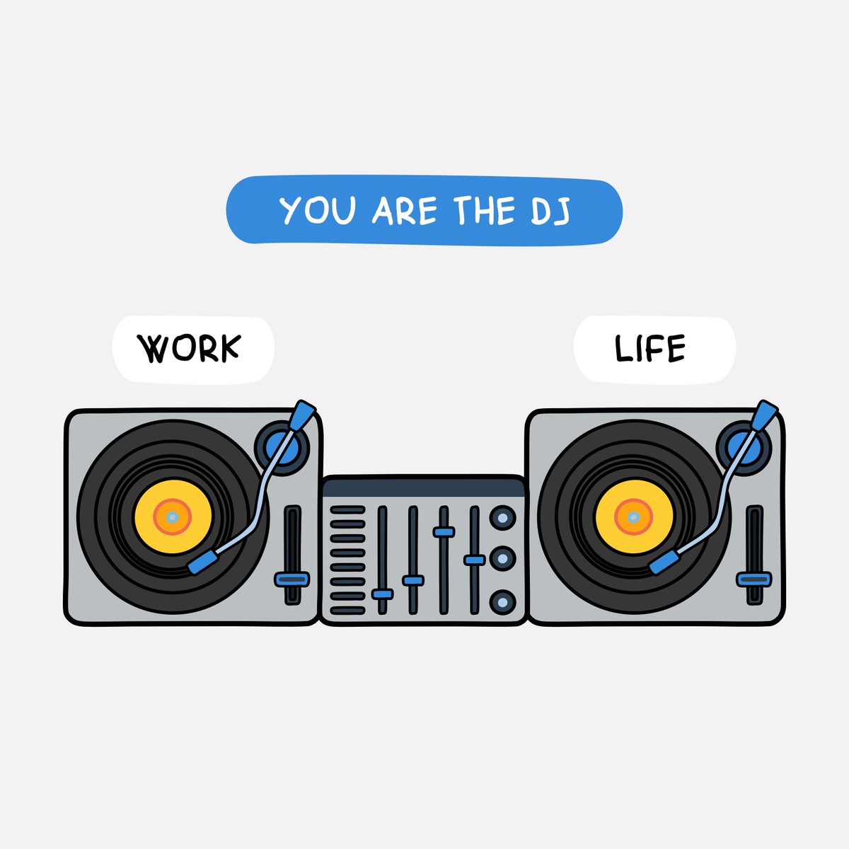 play the mix that sounds good to you
