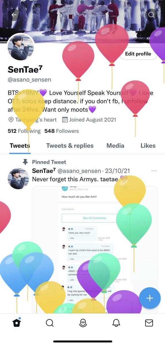 asano_sensen's tweet photo. Thank you twitter 
Got my balloons 🥰🥰🥰 https://t.co/MYE96LfxBB