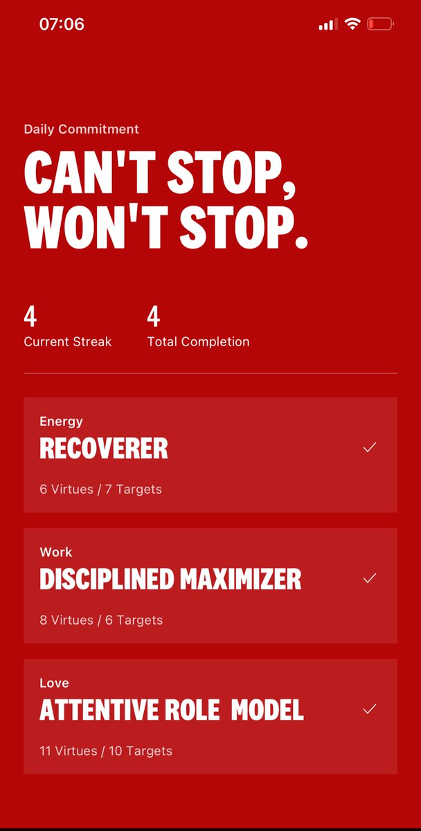 Four day streak (out of four) since the launch of the new @HeroicPBC app. If you want a personal coach in your pocket - this is it!!! Check it out here upvir.al/ref/6254f7fe17…