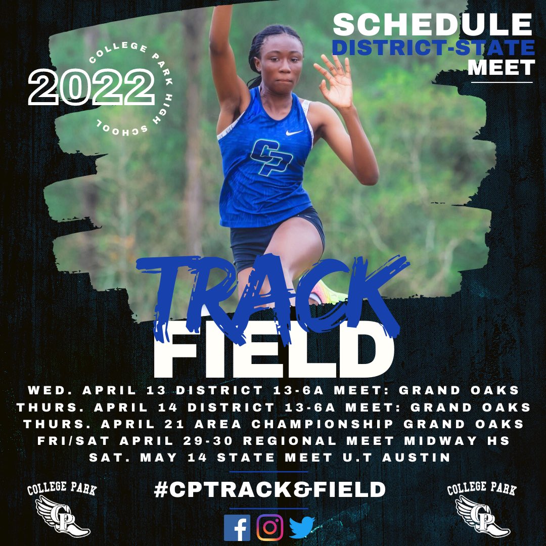 College Park Track And Field/Cross Country tweet media