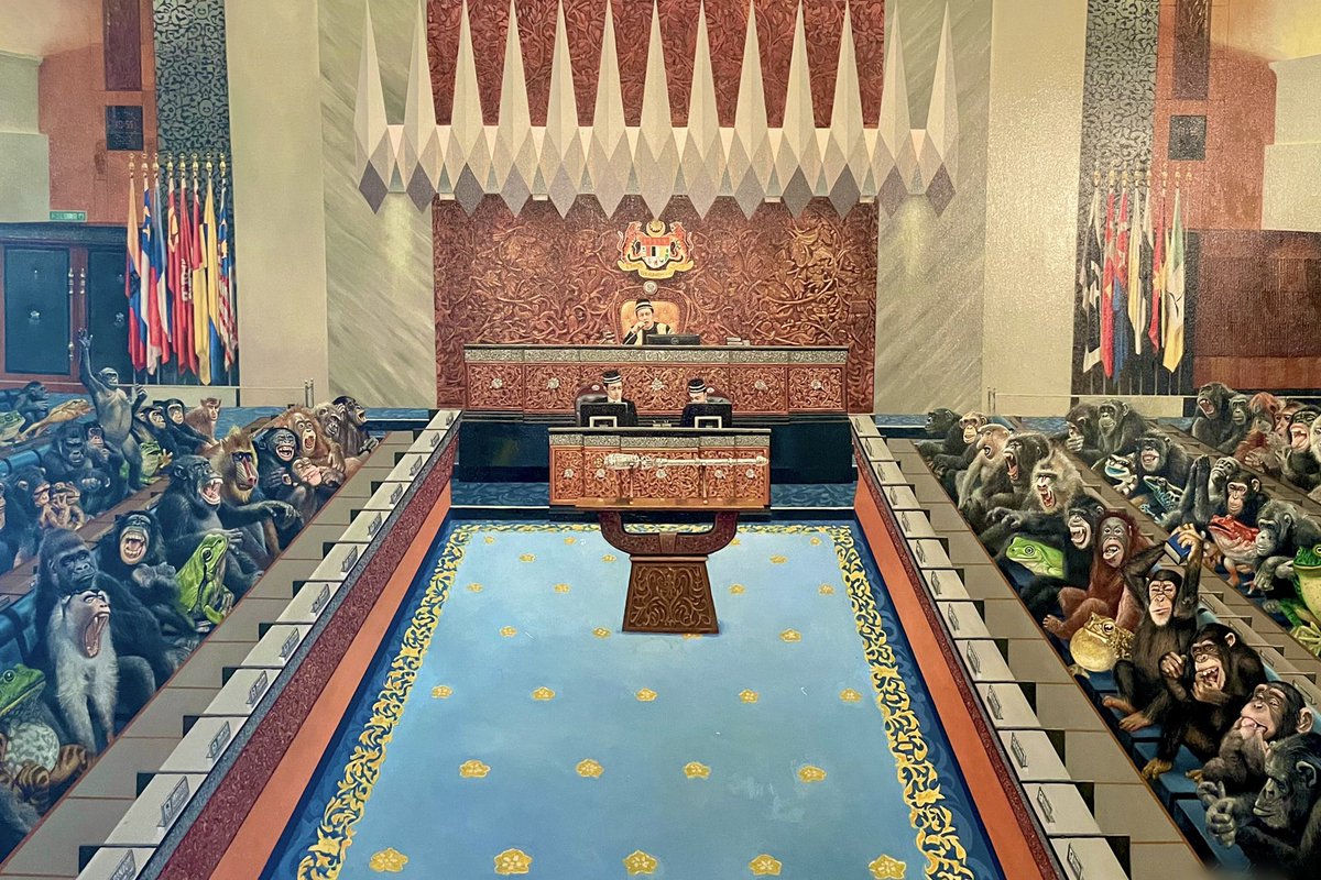 SelangorRoyal's tweet photo. 12 April 2022 ~ Sebuah hasil karya seni lukisan telah menarik perhatian DYMM Sultan Selangor.
Sebaik melihatnya, Baginda berkenan untuk membeli karya lukisan itu.
Satu hari nanti, Baginda berhasrat melelong lukisan ini dan hasil lelongan akan disumbangkan untuk tujuan kebajikan. https://t.co/kdTzc4n1Pt