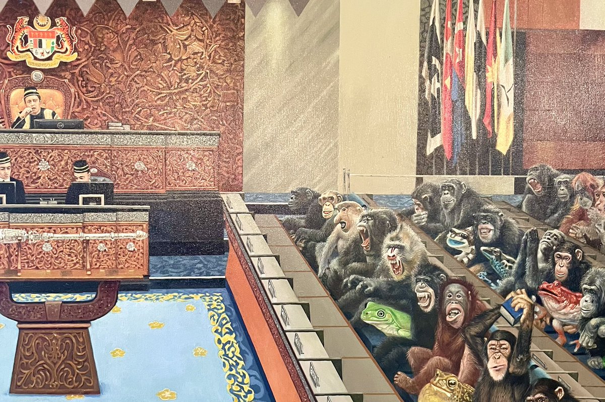 SelangorRoyal's tweet photo. 12 April 2022 ~ Sebuah hasil karya seni lukisan telah menarik perhatian DYMM Sultan Selangor.
Sebaik melihatnya, Baginda berkenan untuk membeli karya lukisan itu.
Satu hari nanti, Baginda berhasrat melelong lukisan ini dan hasil lelongan akan disumbangkan untuk tujuan kebajikan. https://t.co/kdTzc4n1Pt