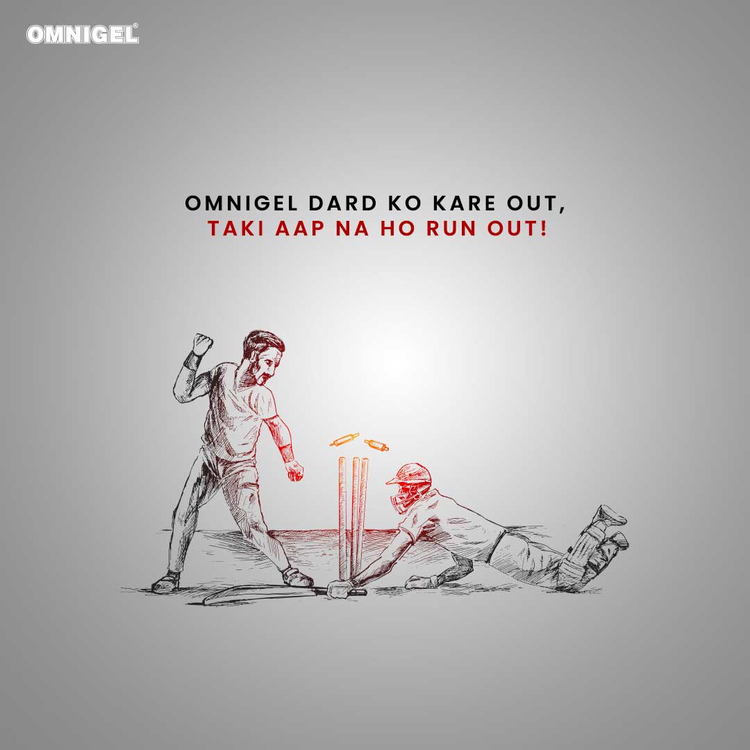Omnigelindia's tweet photo. Omnigel instantly knocks out the pain taki aap focus kare on acing your game.

#painreliefspray #musculoskeletal #musculoskeletalpain #cipla #jaddsedardkomitaye https://t.co/Fpb7JEx2i0