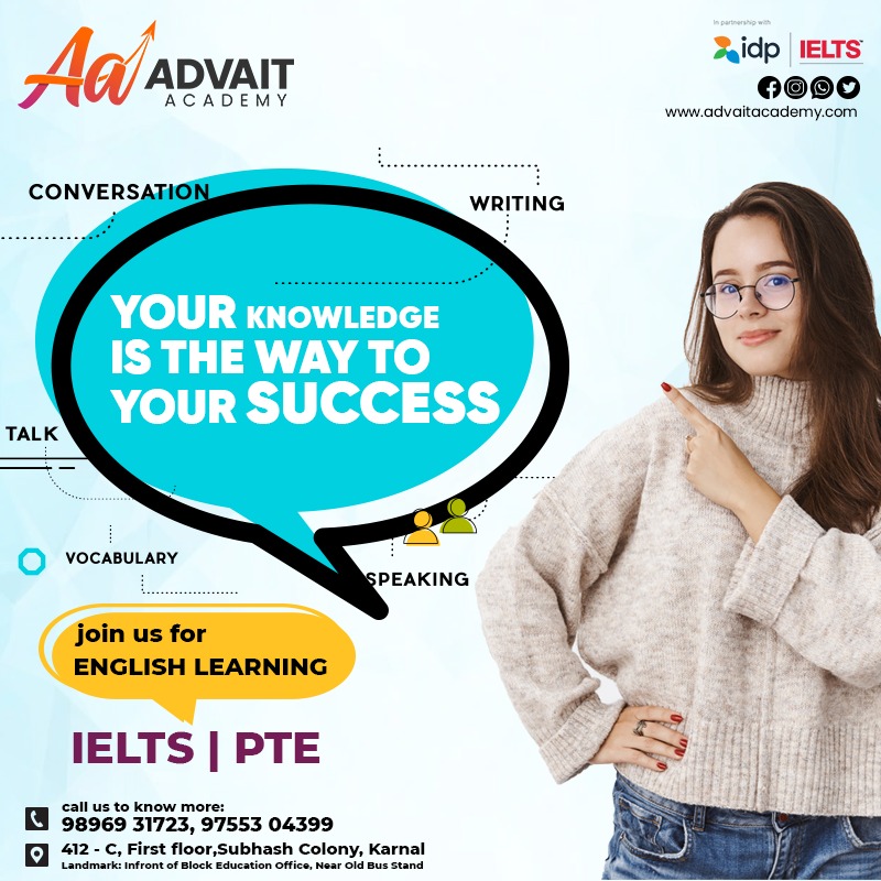 AcademyAdvait's tweet photo. A better learning future starts here! 
We here at Advait Academy are committed to provide excellent guidance for
IELTS, PTE &amp; English Learning coaching with updated mockup test and
strategies to get better scores.
Call @ +91 9896931723
Visit👉 https://t.co/EHD8FFLKDr
#PTE #IELTS https://t.co/aVMhM5xR8b