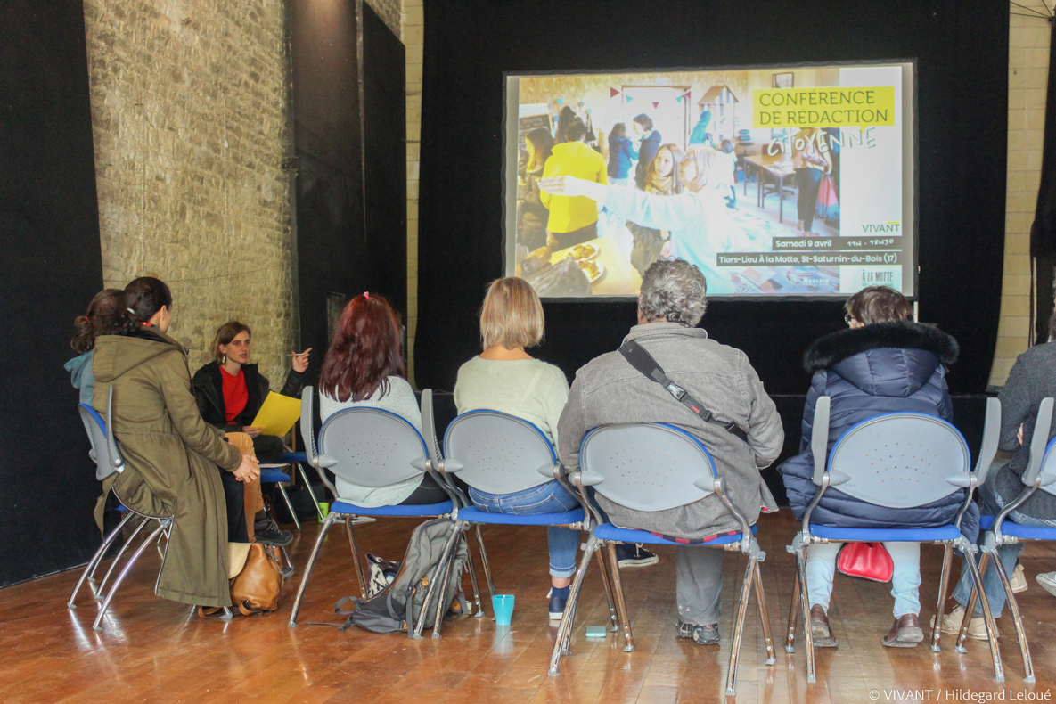 Vivant_lemedia's tweet image. #openmédia 📷Retour en photos sur notre conférence de rédaction citoyenne #4 organisée ce week-end au tiers-lieu A la Motte (17). Pour une #réappropriation #citoyenne des #médias.