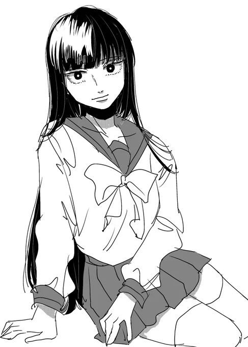 黒髪セーラーは正義 