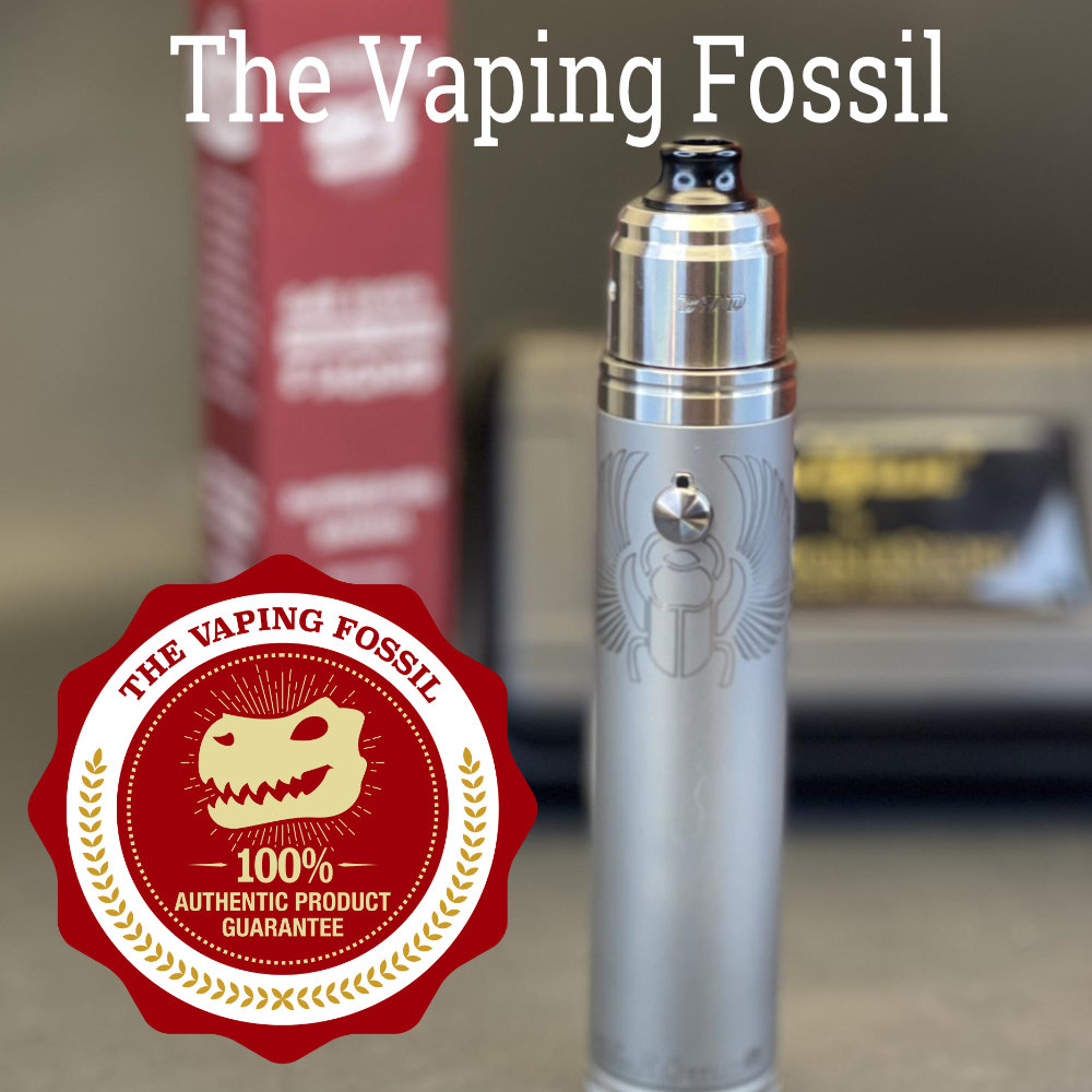 VapingFossil's tweet image. Taifun Scarab Pro Max 25mm Blasted Limited Edition - MOSFET protected mechanical tube mod with Taifun BTD RDA. The Vaping Fossil is the authorised distributor of Taifun in Australia. thevapingfossil.com.au

#thevapingfossil #smokerstore #taifun #taifunscarab 
 #vapeaustralia