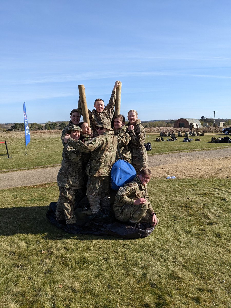 RAFAC_BERT's tweet photo. It's only say 4 of @BedsCambsWing Easter Camp and already the cadets have been raft building, in a Chinook, abseiling, laser clay pigeon shooting, &amp; more! But today is the 1st of 2 STEM days where we'll be experimenting with rockets 🚀🚀 https://t.co/koRu1dd6Tb