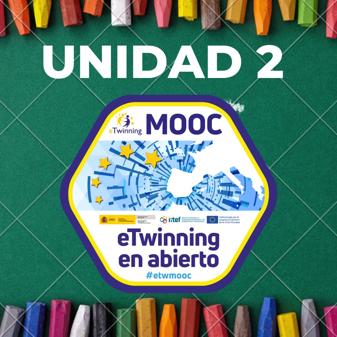 👉Arrancamos la 2ª semana del MOOC eTwinning en abierto. Brillantes presentaciones y blogs en la primera unidad. 
Para cualquier duda, recordad que tenéis el Espacio de Ayuda en las pestañas superiores.
Si aún no os habéis inscrito al #etwmooc, aún estáis a tiempo. <a href="/eTwinning_es/">eTwinning España</a>