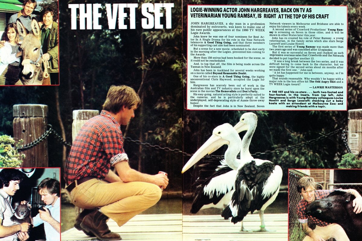 TelevisionAU's tweet photo. Today, 1980: @60Mins reporter George Negus on the cover of @TVWEEKmag
- New @Channel7 drama Young Ramsay
- Victoria Nicolls quits #TheRestlessYears https://t.co/9JNLTC8v4G
