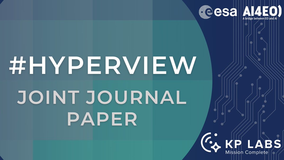 Ai4Eo's tweet image. If you wish to write a paper for the @IEEEorg conference you still 10 days remaining to submit your solution for the #HYPERVIEW challenge! Are you enjoying working with #hyperspectral data? Join @esa #philab and @labs_kp in this #AI challenge!