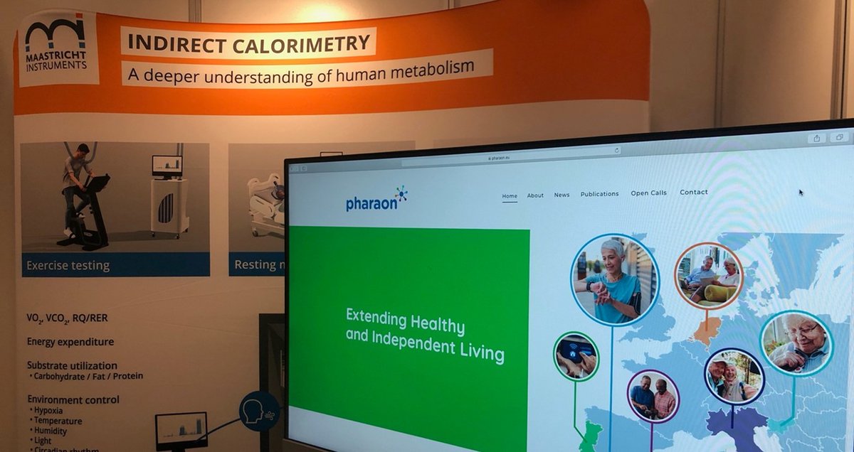 MaastrichtI's tweet photo. At OARSI2022 scientific symposium,Maastricht Instruments’ clinical grade physical activity monitors and connected health services (@PharaonProject), were showcased and evaluated with experts in the field. https://t.co/9cCjPajriM #OARSI2022 #activitymonitors #pharaon https://t.co/IDcaJv114J