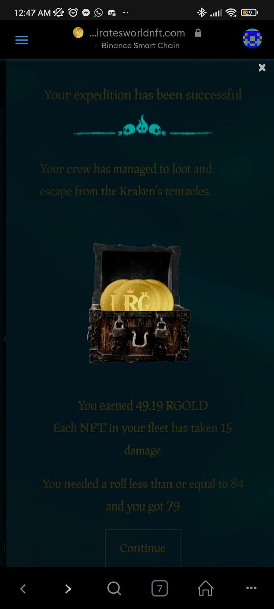 jaglazer's tweet photo. @PiratesWorldNFT Victory!!!!!!! 💪🔥🔥🔥 https://t.co/da6nIYwsvL