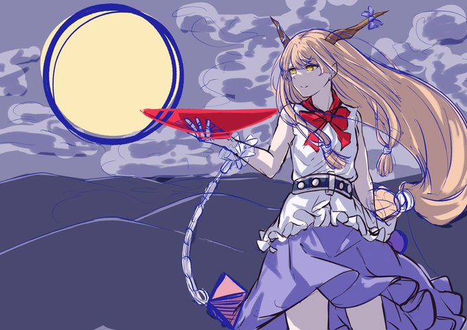 とりあえずこんなの描きたいってラフ一枚
…頭身高いかも 