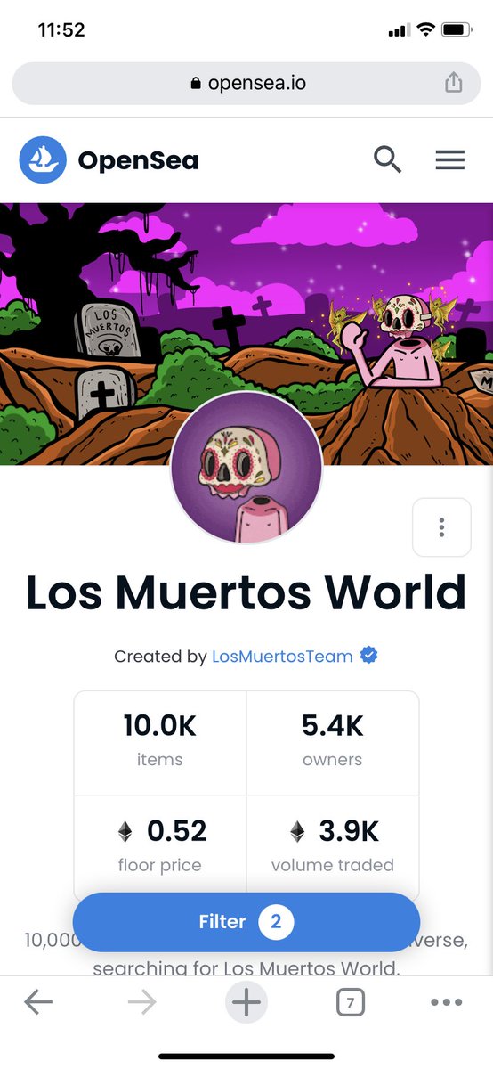 Phoenix_Sol__'s tweet photo. Almost 4K ETH traded! Probably nothing 👀👀 @los_muertosNFT #losmuertostakeover #LosMuertosDePutumayo #LosMuertosWorld https://t.co/SLljsuIW2N