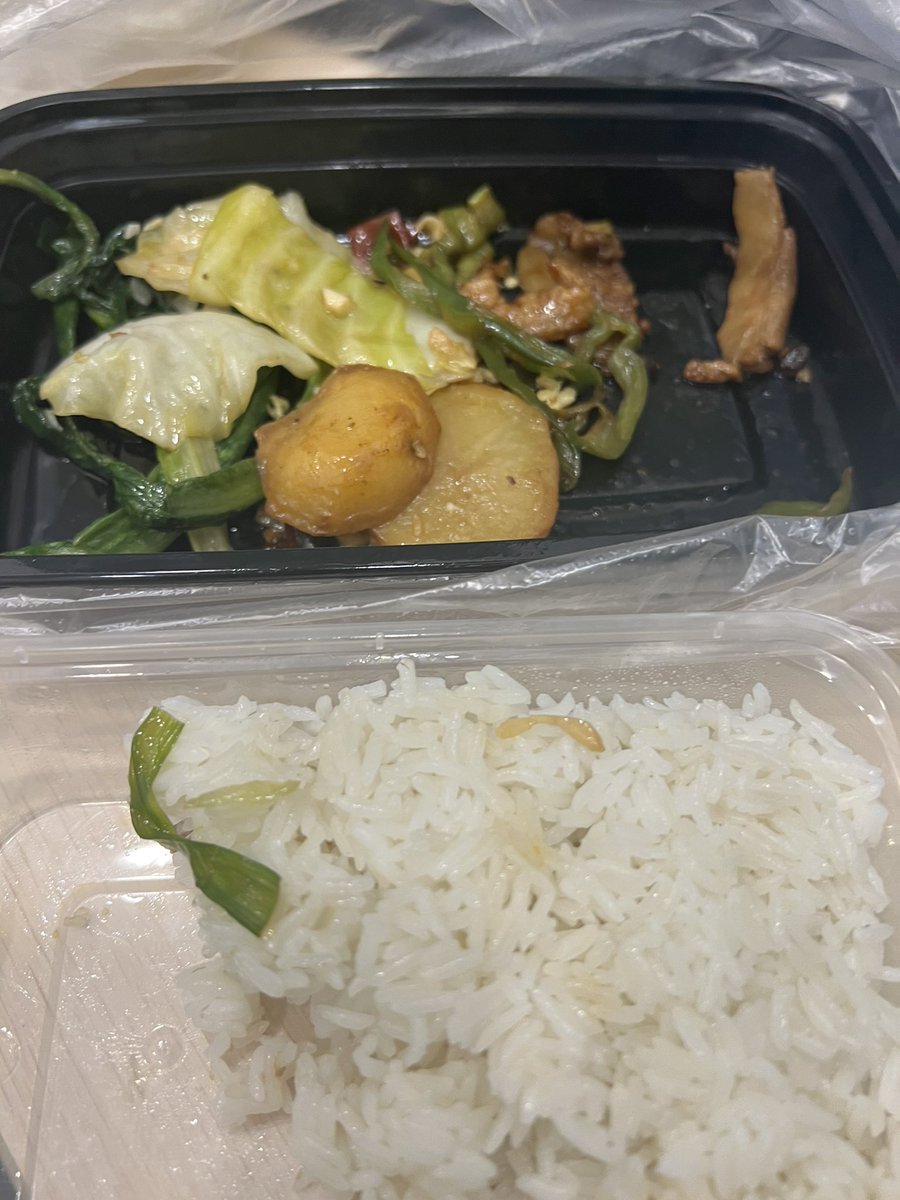 暂停堂食，对我也不影响
🥹