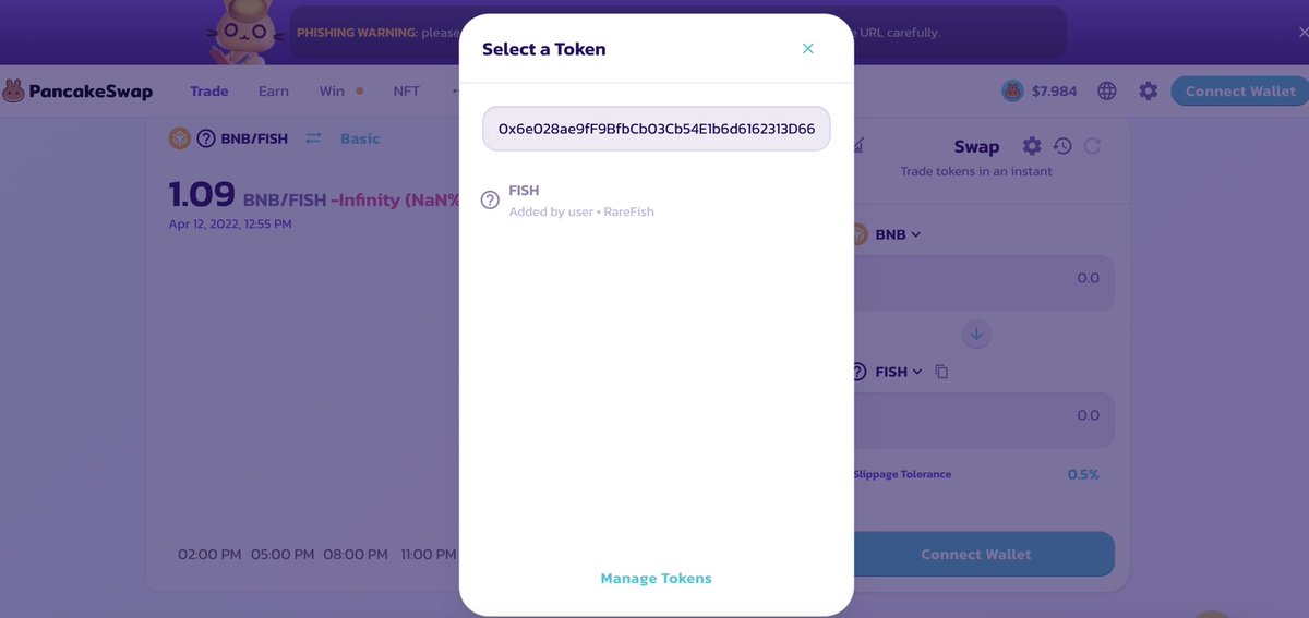 You already know the trend of investing in Rare Fish, so why not actually get in on the trend. We can now all buy Rare Fish on Pancake Swap under this contract address for some BNB.

Rare Fish To The Moon 🚀

0x6e028ae9fF9BfbCb03Cb54E1b6d6162313D66072

<a href="/elonmusk/">Elon Musk</a> 😂