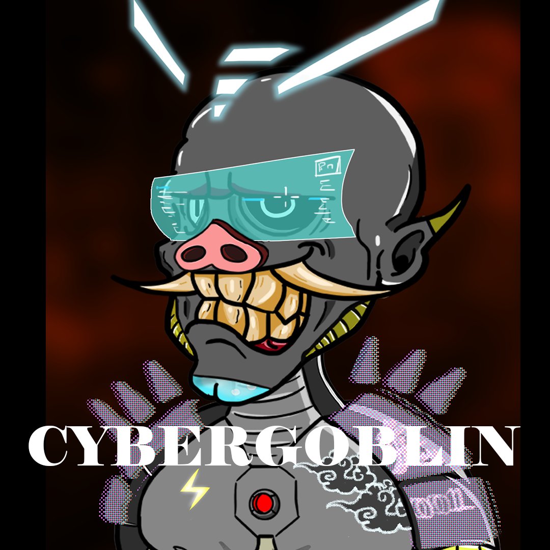 demoncyber3's tweet photo. 🔔Sneak peak:
Opensea:CYBERGOBLINS
Open box on 04/16

#nft #social #club #willsmith #artfortheday #eth #crypto #nftpremiere #nftart #nftgiveaway #cryptoart #nftcollection #cryptopunk #taiwan #gang #nftcommunity #cybergoblin #taiwan #stevenuniverse #nftcollector #gold #goblin https://t.co/gHaRukhNnu