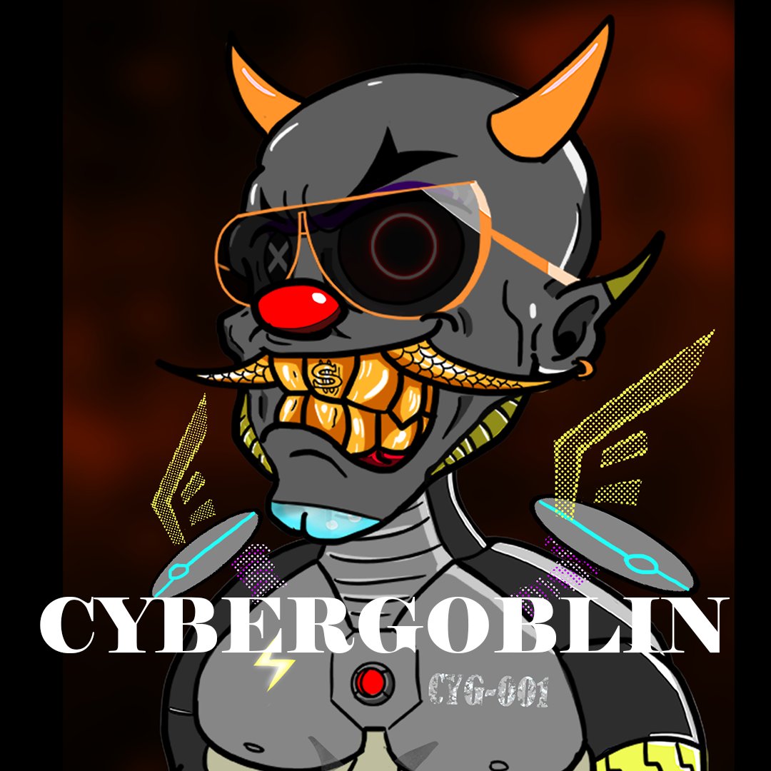 demoncyber3's tweet photo. 🔔Sneak peak:
Opensea:CYBERGOBLINS
Open box on 04/16

#nft #social #club #willsmith #artfortheday #eth #crypto #nftpremiere #nftart #nftgiveaway #cryptoart #nftcollection #cryptopunk #taiwan #gang #nftcommunity #cybergoblin #taiwan #stevenuniverse #nftcollector #gold #goblin https://t.co/gHaRukhNnu