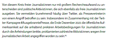 KollektivC's tweet photo. Es wurde eine Studie über Angriffe auf Pressemenschen gemacht, und raus kommt so ein Schrott. Danke für nichts. https://t.co/Asf6wzZOv6