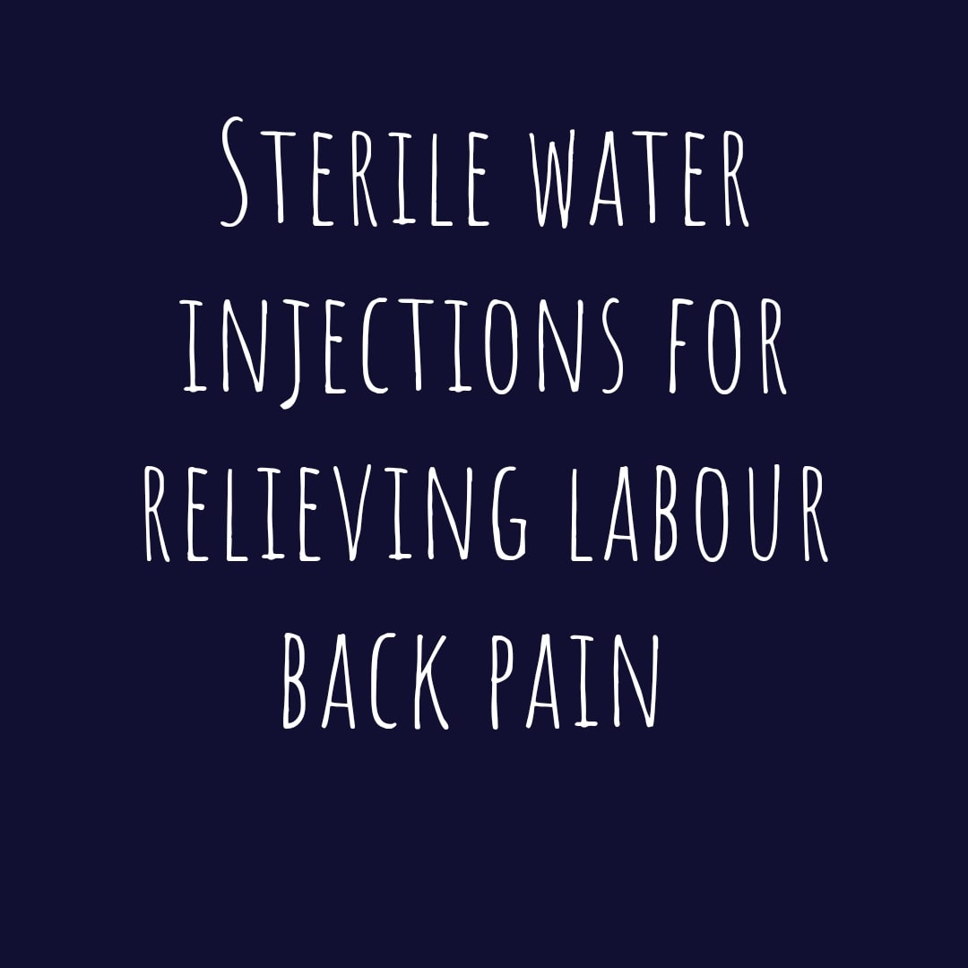 ULHT PilgrimBoston Maternity (@ulhtmaternityph) on Twitter photo Exciting news across ULHT maternity services!
We are soon to be introducing Sterile Water Injections as a pain management technique for women experiencing back pain during early or active labour
#PilgrimMaternity #SterileWaterInjections
<a href="/CocosSleaford/">Cocos Sleaford Midwives</a> <a href="/betterbirthlinc/">Better Births Lincs π</a> Exciting news across ULHT maternity services!
We are soon to be introducing Sterile Water Injections as a pain management technique for women experiencing back pain during early or active labour
#PilgrimMaternity #SterileWaterInjections
<a href="/CocosSleaford/">Cocos Sleaford Midwives</a> <a href="/betterbirthlinc/">Better Births Lincs π</a>