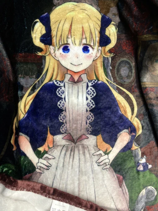 プレゼント企画のブランケットサンプルすごく発色がよくてびっくりした 