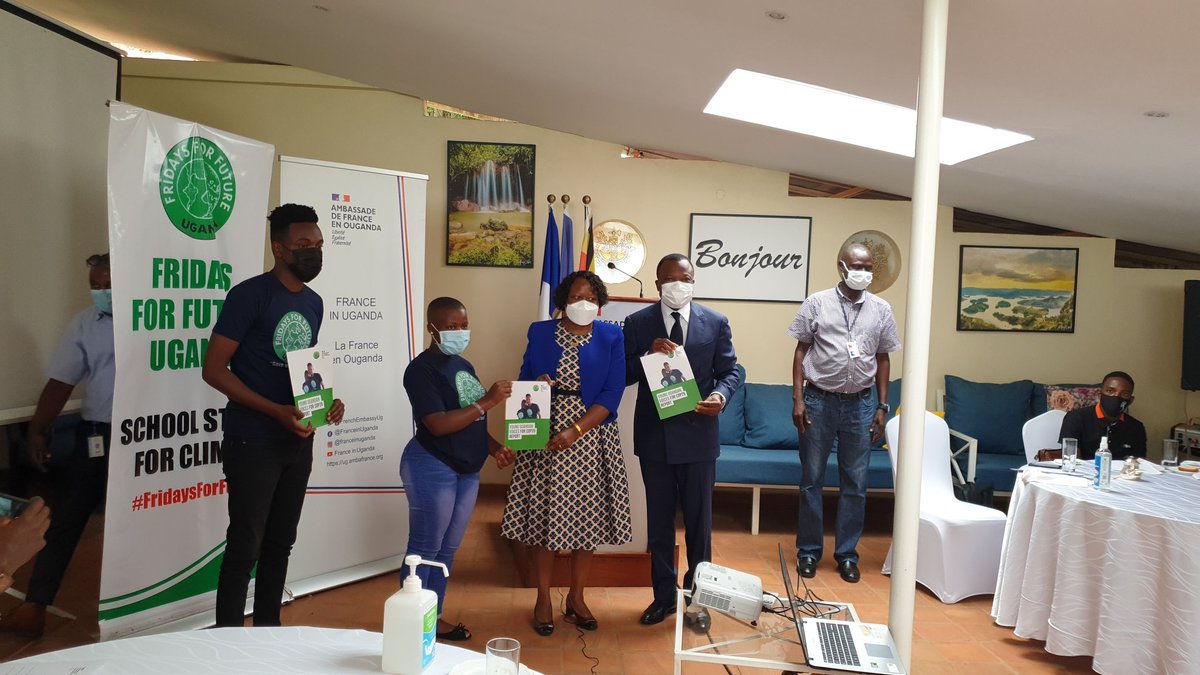 We need to be thankful to those supporting the work of young people around the world. In Uganda we thank the <a href="/FrenchEmbassyUg/">France in Uganda 🇫🇷🇺🇬</a> for increasing youth participation in #ClimateAction.