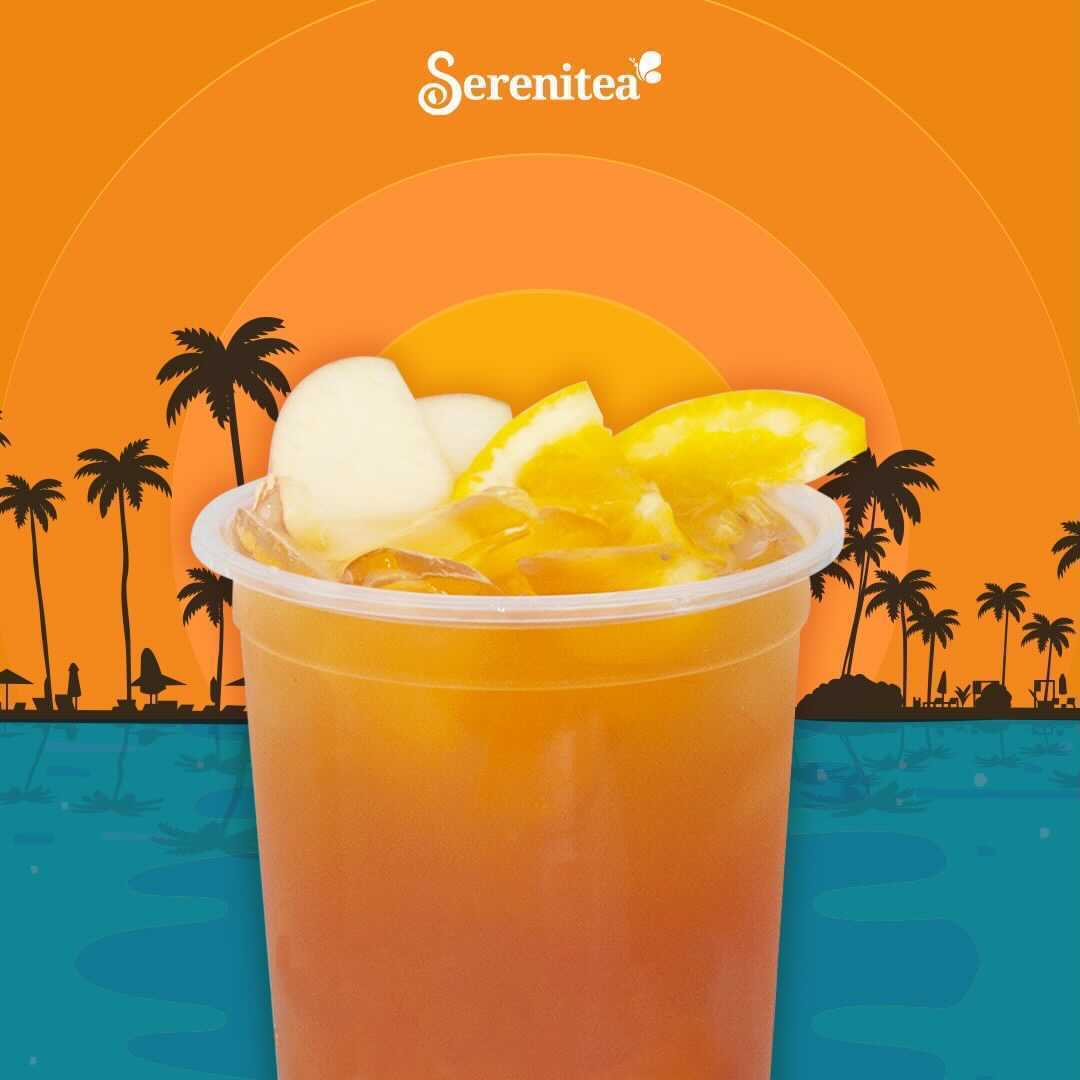 iloveserenitea's tweet photo. Bringing you a delightful medley of fruity flavors this April 18 🥭🍊☀️🌴
Can you guess this tea drink flavor? Comment down below! 👇🏻
#SereniteaXTwinings
#SereniteaPH
#HaveAMomentOfSerenitea
#milktea #drinkstime #milktealover #milkteaaddict https://t.co/8ZQDfIBoVr