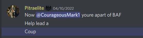 ChineseRoleplay's tweet photo. It is a shame to see OSA leaker Pitra all over ZUK's chats and feeds advocating for an illegal coup against the government

EVERYONE engaged in treason against this ELECTED government and parliament will lose and will pay heavily

There will be no remorse, but justice https://t.co/UWSNLYpUMn