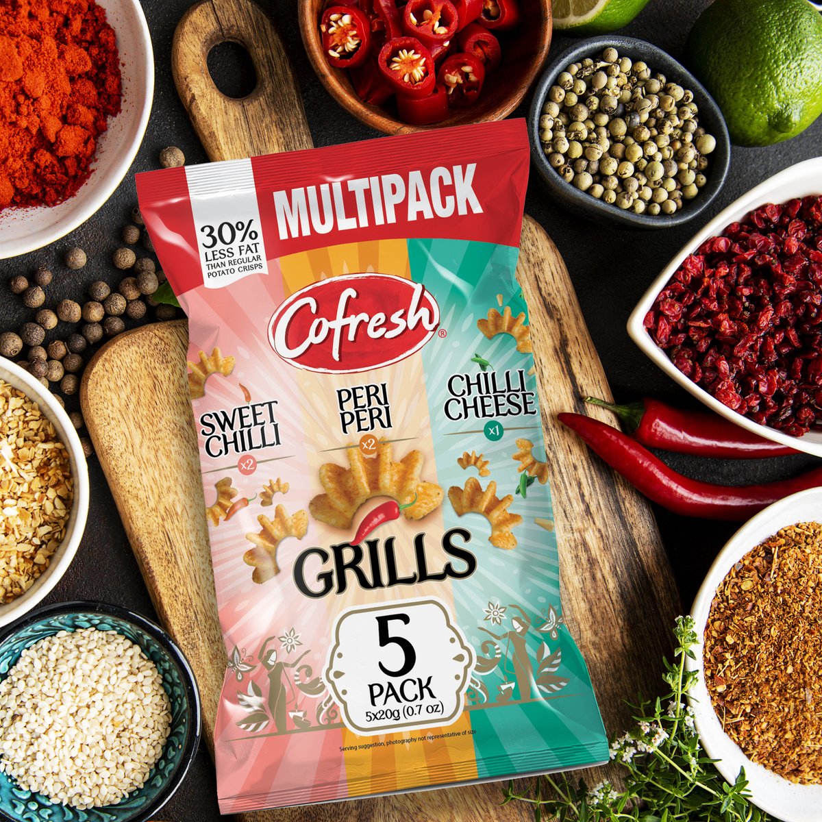 Three different packs, same added goodness.😍 Our Multipacks are: 
✔️ 30% less in fat (compared to regular potato crisps) 
✔️ Suitable for vegetarians 
✔️ Available at <a href="/asda/">Asda</a> <a href="/tesco/">Tesco</a>

#cofresh #crisps #snacks #chips #food #foodie #snack #potatochips #yummy #instafood #foodstagram