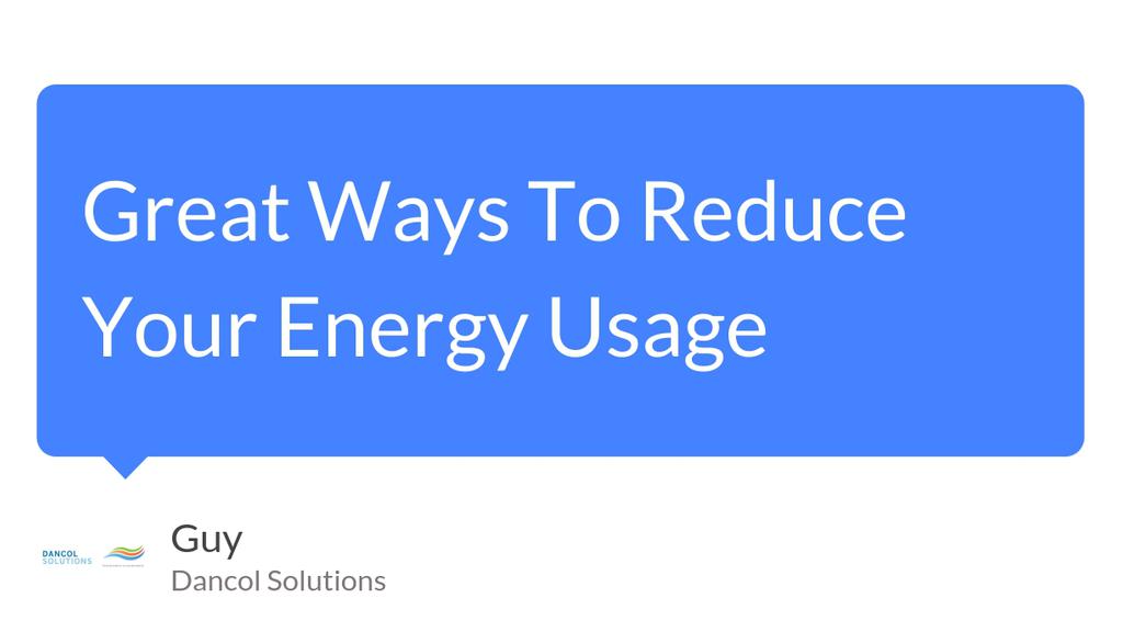 Read the full article: Great Ways To Reduce Your Energy Usage
▸ lttr.ai/vZha

#ReplacementLightBulbs #BusinessEnergyBills #BusinessEnergyBrokers