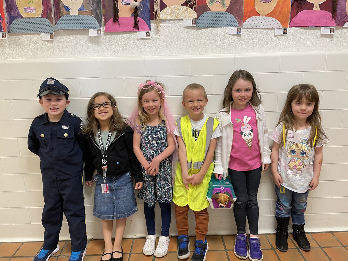 As part of the Commitment to Graduate week, our Bees dressed as their favorite career!  We have some very bright futures!