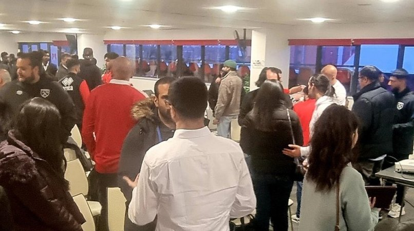 Fantastic event last night hosted at @leytonorientfc, asking the hard questions, and plotting the way forward.

If you want to go fast go alone, if you want to go far go together 🙏🏼 #SouthAsianFootballNetwork

@AnwarU01 @DevTrehan @desiballers @FootballGrf @SoccerSocialLDN