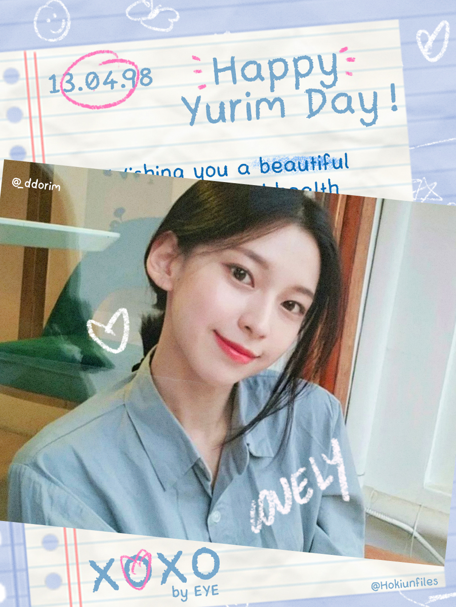 Our Lovely Birthday girl, Yurim 🥳

#OurLovelyYURIM
#3YE #YURIM #HBD  #HAPPYBIRTHDAY #HAPPY_YURIM_DAY #써드아이 #유림 #HappyYURIMday #HappyBirthdayYURIM 
#해피유림데이 #브이앱 #브이라이브 @3ye_official