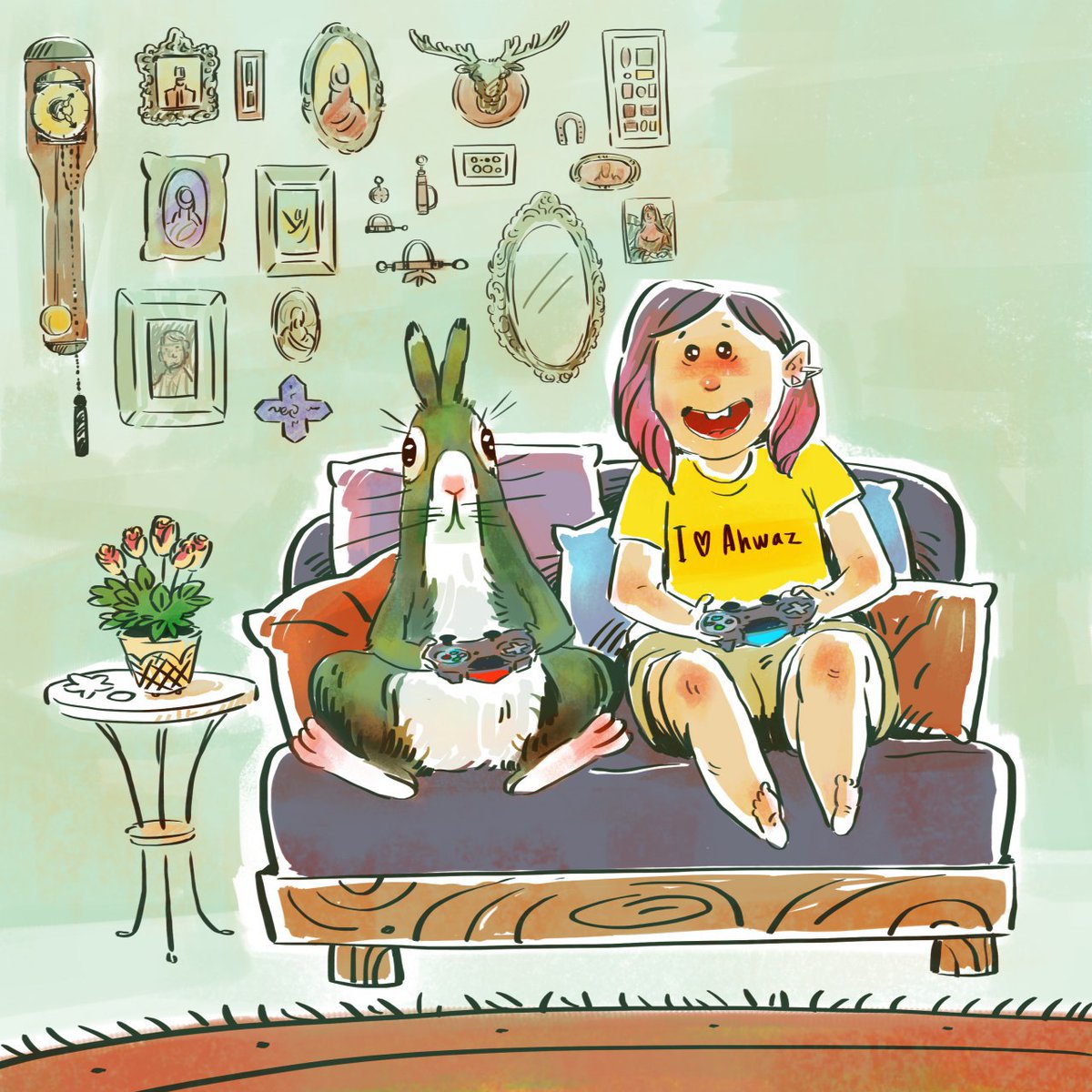 pnokiaaa's tweet image. I'm an animation artist and illustrator and working for 15 years in this field
🐰✨ happy #PortfolioDay ✨🐰

✨✨linktr.ee/pnokia✨✨