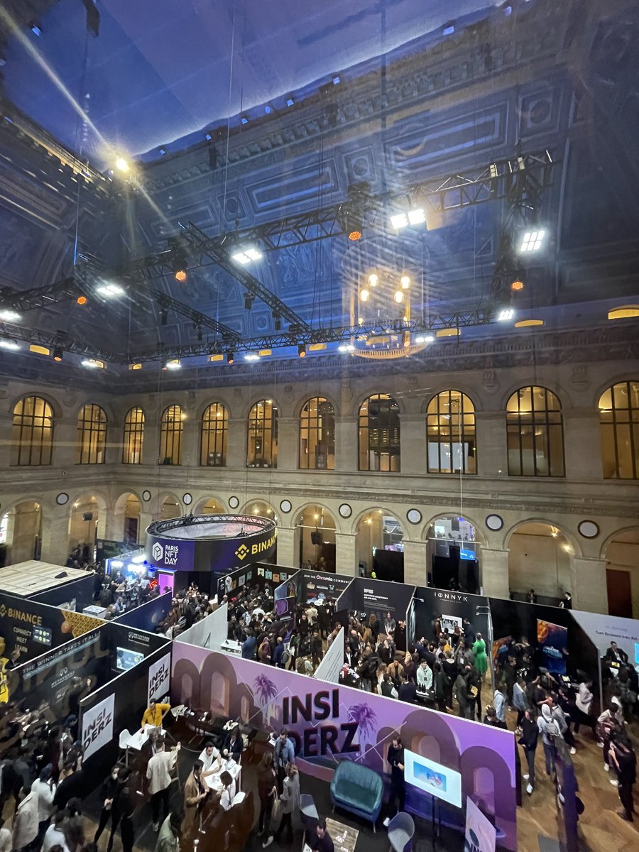 sofkhoury's tweet image. Some great talks this morning at @parisnft_day chatting about all things web3 🚀