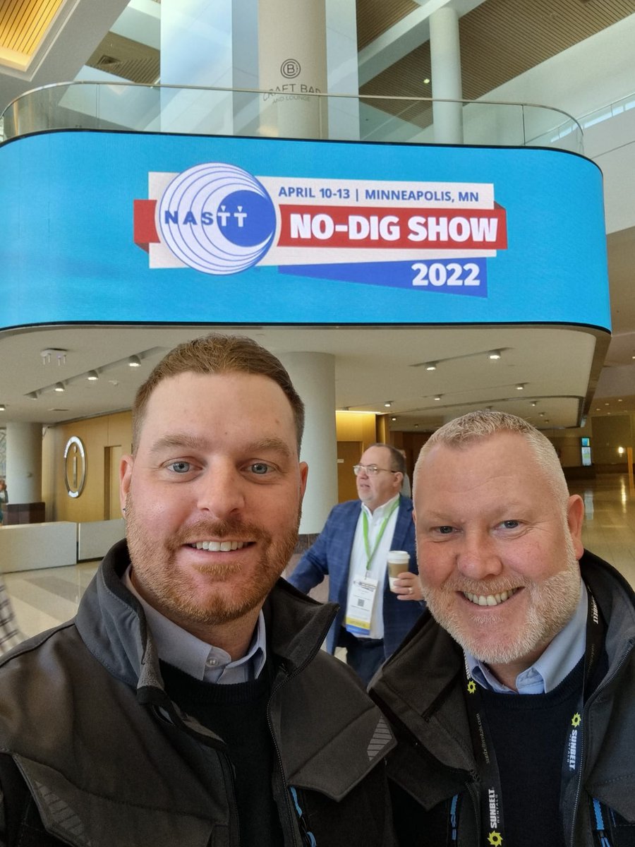 trenchlesssales's tweet photo. Phil & James are in USA catching up with customers old and new @nodigshow in Minneapolis! Then its Denver @Globalrents for a team building and training session.
#teamtrenchless #Barnsleyis #Sacramento #Cabledrumtrailers #cablepullingwinches #Essig #moles #NoDig22 #NoDigLive22 https://t.co/VwrXg2TeIG