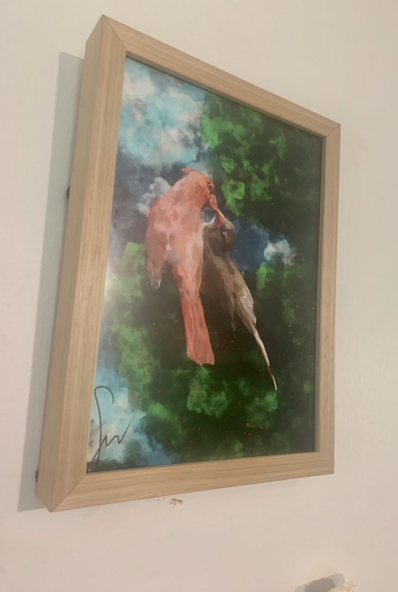 RielleArt's tweet photo. Ok so…this came out PERFECT 😍 I’m going to be selling this framed soon, if anyone is interested dm me. Won’t know the price to frame for a few days but likely will cost you around 120$ maybe less. Just..wow. I’m so proud of myself https://t.co/SUdK0hcxG1