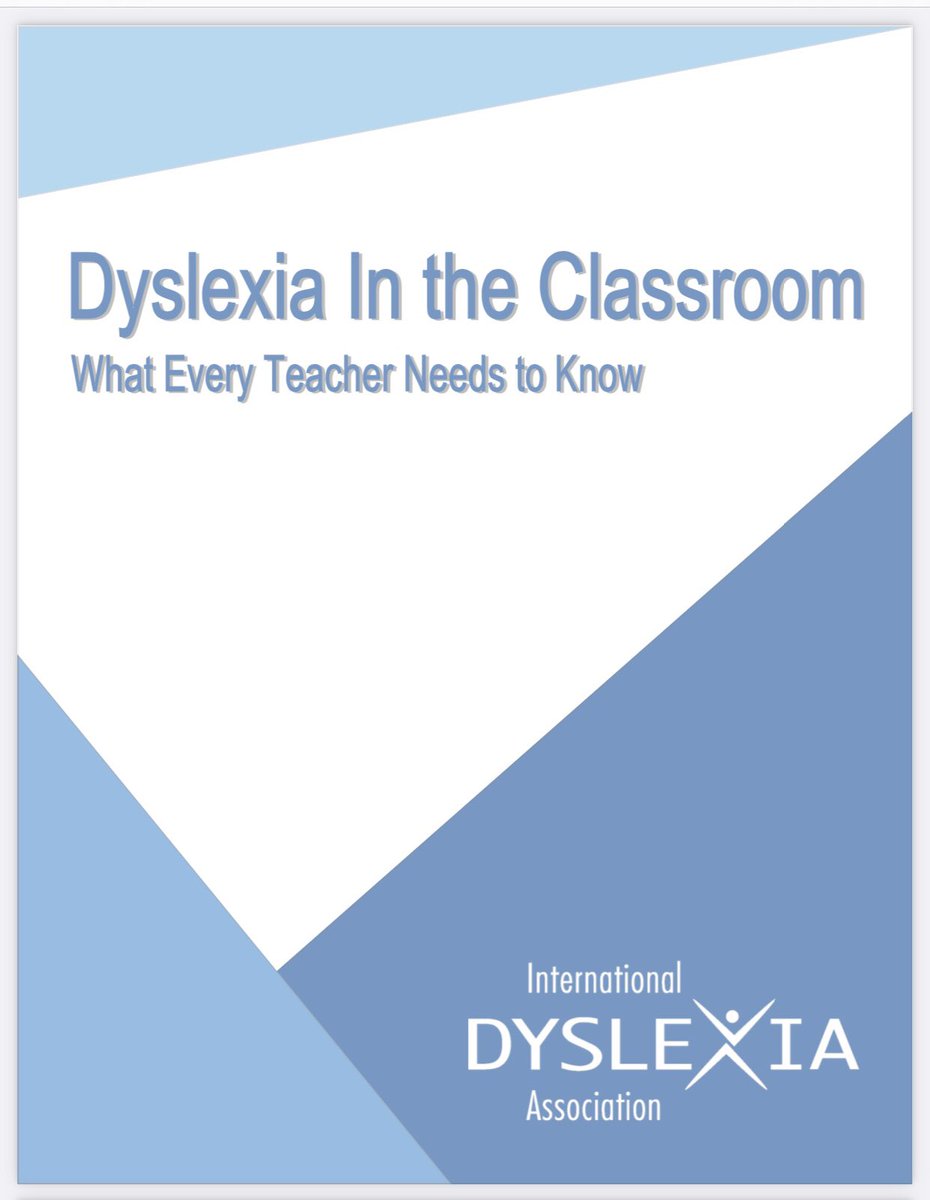 MmeLockhartLDS's tweet photo. “What Every Teacher Needs to Know.”👇🏼 @DyslexiaIDA 

https://t.co/k1ddsXfoDd https://t.co/kicfTllvse
