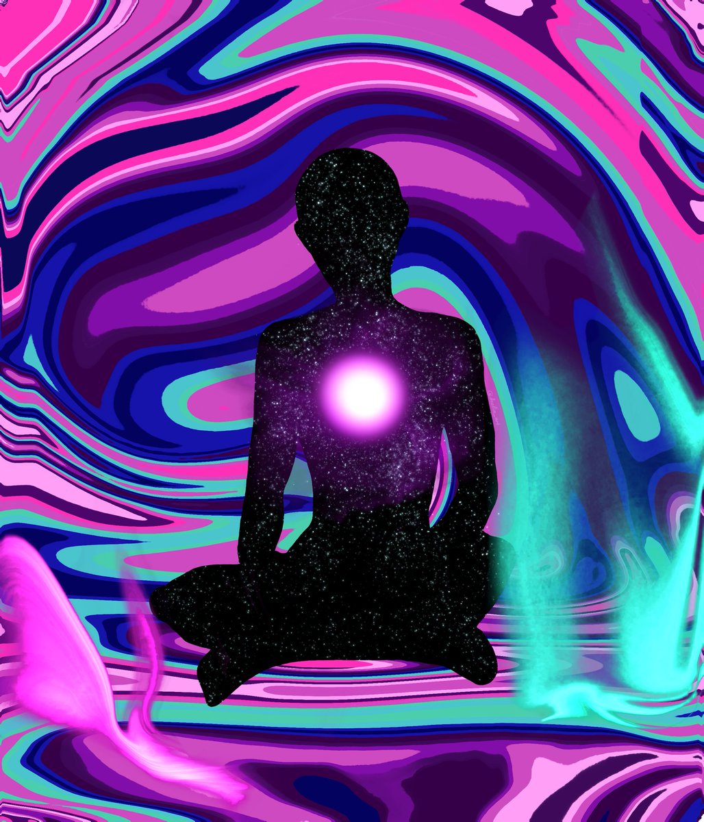 When you are full of light, everything around you is also full of light. It all depends on your inner state. All of life's experiences are generated within and flow out by the magic of life.
Check out this item on OpenSea opensea.io/assets/0x495f9…  <a href="/opensea/">OpenSea</a> #NFTCommmunity #NFT #art