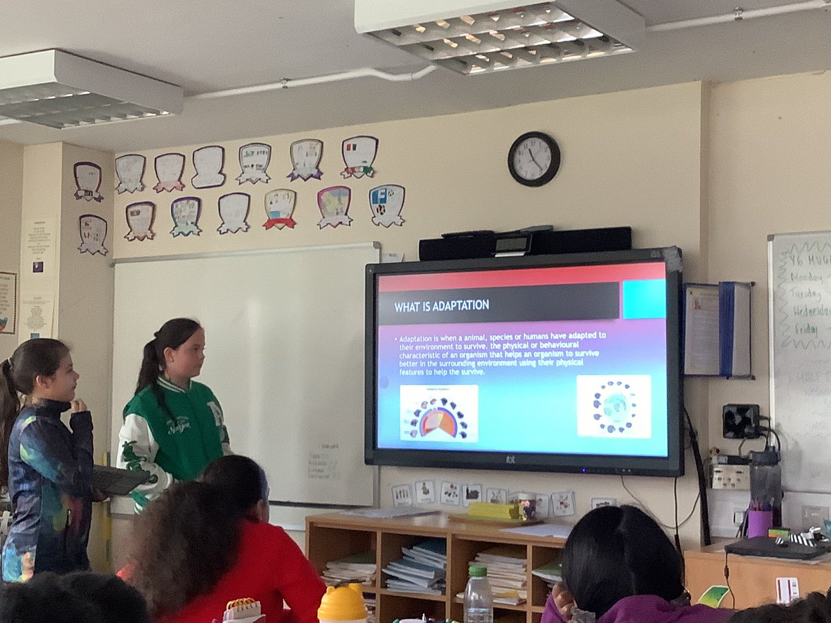 SacredY6's tweet photo. In science, Year 6 conducted research and created power points about evolution and adaptation, exploring the advantages and disadvantages of it.
Well done Y6!
#SH7Science #SH7Year6 https://t.co/lCKlOCXX84