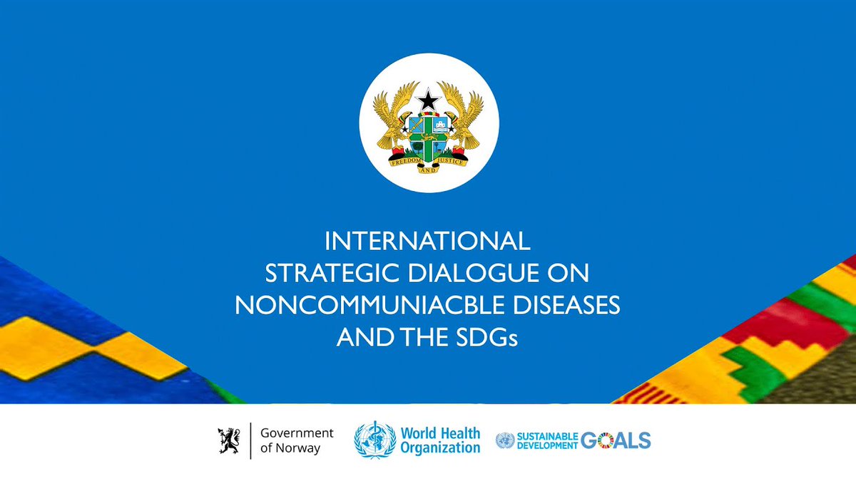 International Strategic Dialogue on NCDs & SDGs: 'Health should be an investment, not a cost. it shouldn't be what but how. We have exciting assets and enabling environments to do enough. Let's learn and improve as we continue to fight NCDs' @ncdalliance @WHO @eancdalliance