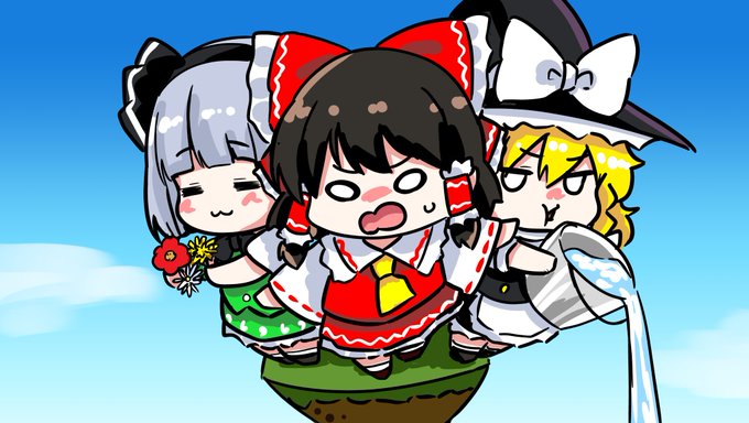 #ななもん支援絵だもん
#メトクマアート
#teto支援絵
お三方のぶつかり合いが
楽しいスカイブロック 